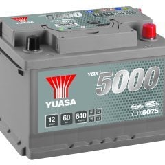 075 YUASA 5000 SERIES BATTERY